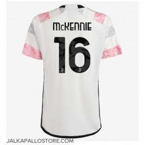 Juventus Weston McKennie #16 Vieraspaita 2023-24 Lyhythihainen